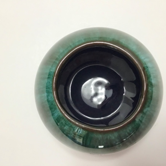 Vintage Blue Mountain Pottery BMP Sugar Bowl Turquoise - Picture 3 of 5